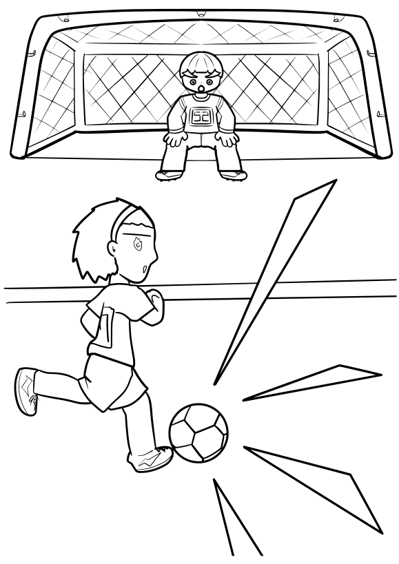 Soccer coloring pages free printable nurie