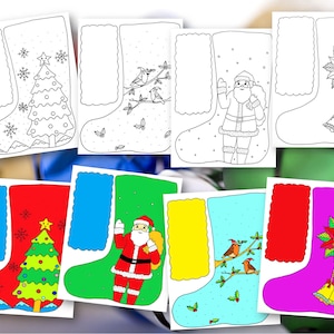 Sock coloring page