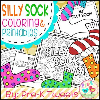 Sock coloring pages silly socks dr seuss crafts dr seuss activities