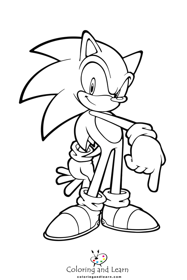 Free printable sonic coloring pages rsonicthehedgehog