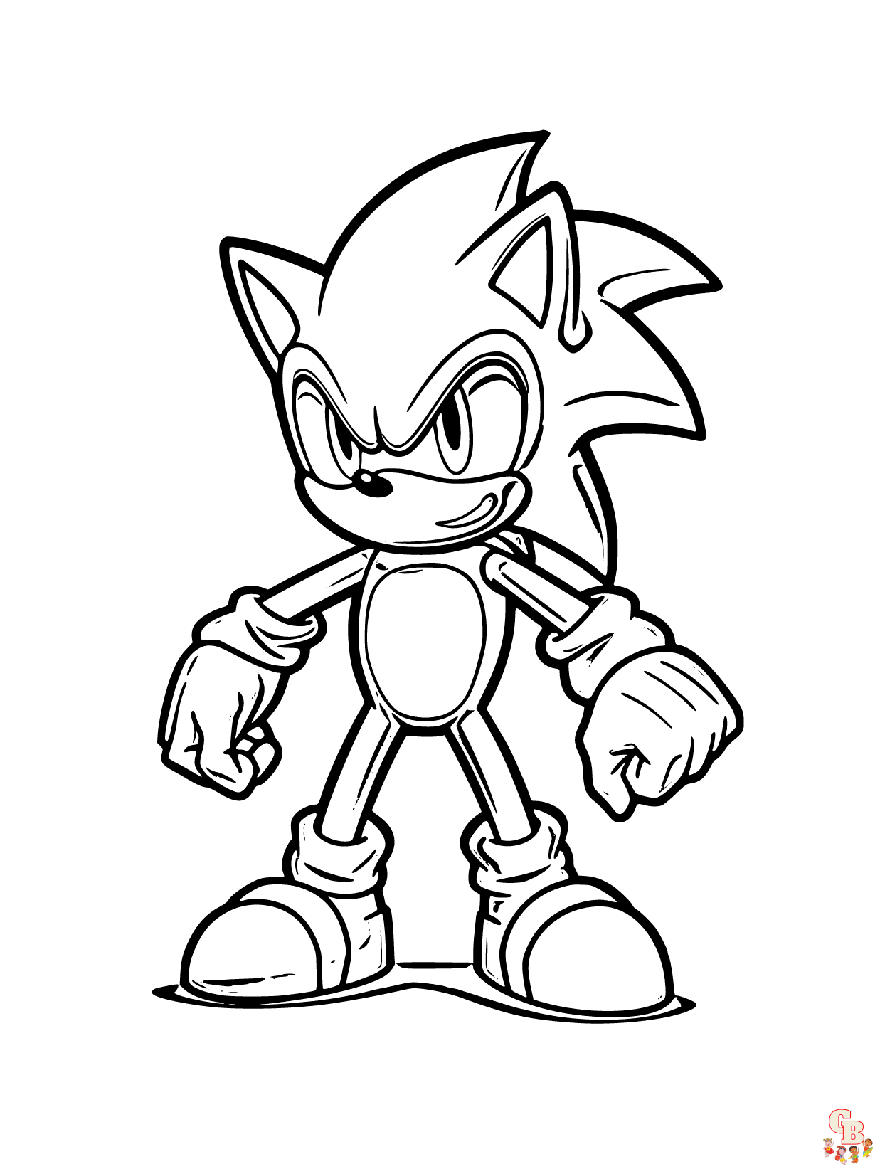 The fun collection printable sonic coloring pages for free