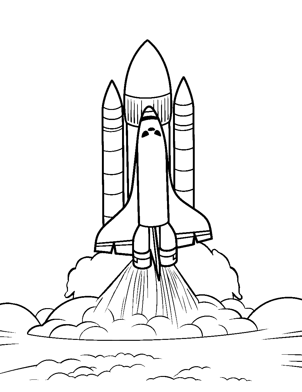 Outer space coloring pages free printable sheets