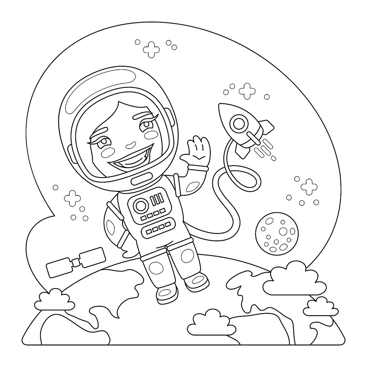 Outer space coloring pages for kids free printable coloring pages for kids that are out of this world printables mom