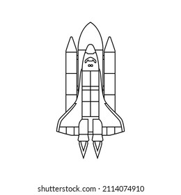 Space coloring pages kids printable stock vector royalty free