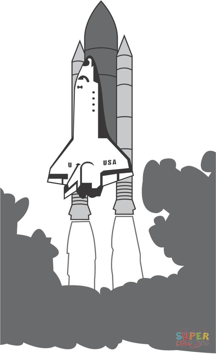 Space shuttle launch coloring page free printable coloring pages space coloring pages space drawings coloring pages