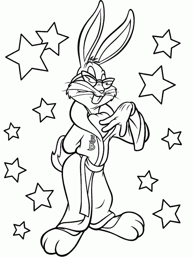 Looney tunes coloring pages â free printable coloring page