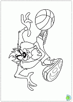 Taz coloring pages tasmanian devil coloring pages