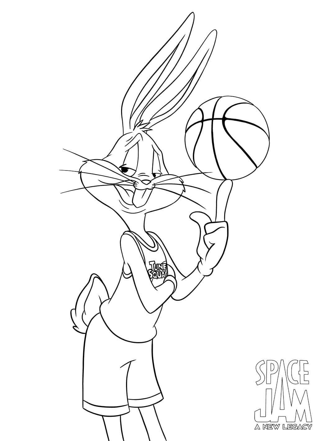 Space jam a new legacy coloring pages wonder day â coloring pages for children and adults