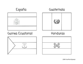 Flags of the world coloring sheets