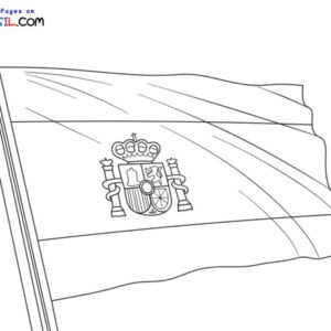 Spain coloring pages printable for free download