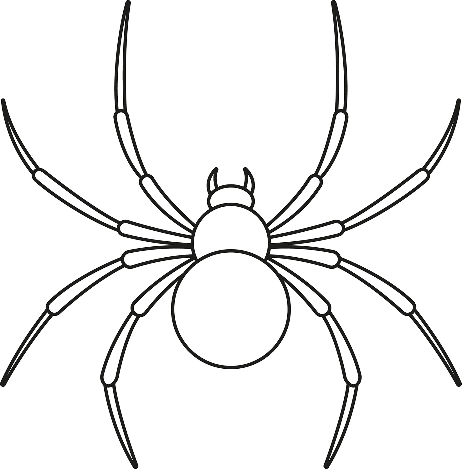 Spider printable template free printable papercraft templates