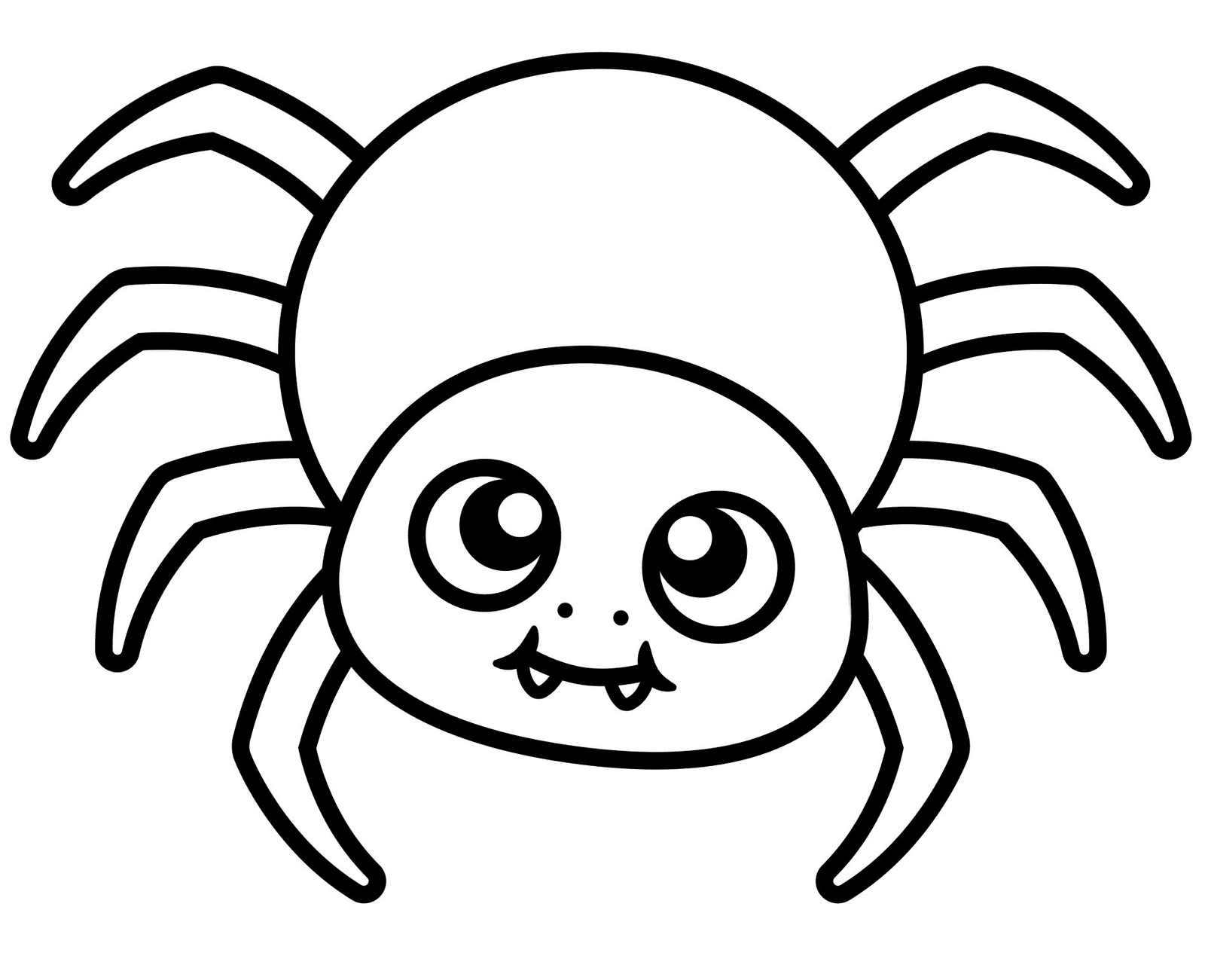 Spider coloring pages printable for free download