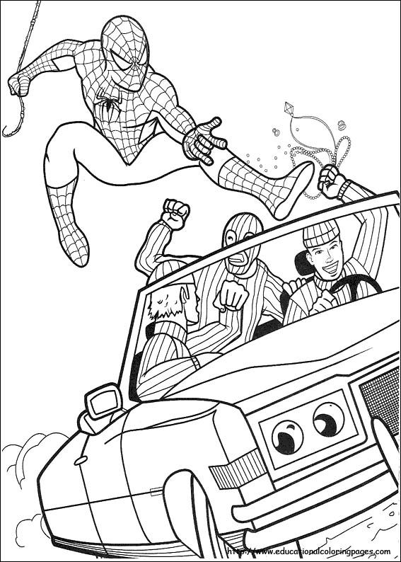 Coloring pages for kids spiderman coloring pages spindelmannen utskrivbara fãrglãggningssidor mãlarbãcker