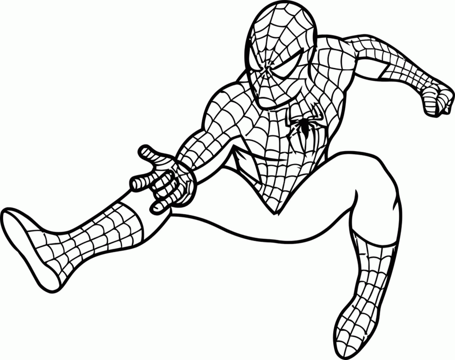 Spiderman coloring