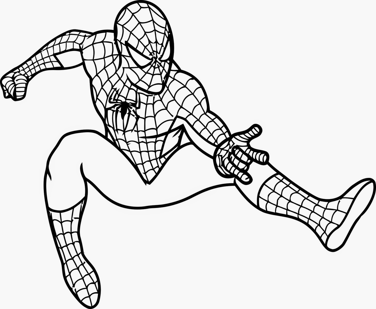 Pages spiderman free printable pages