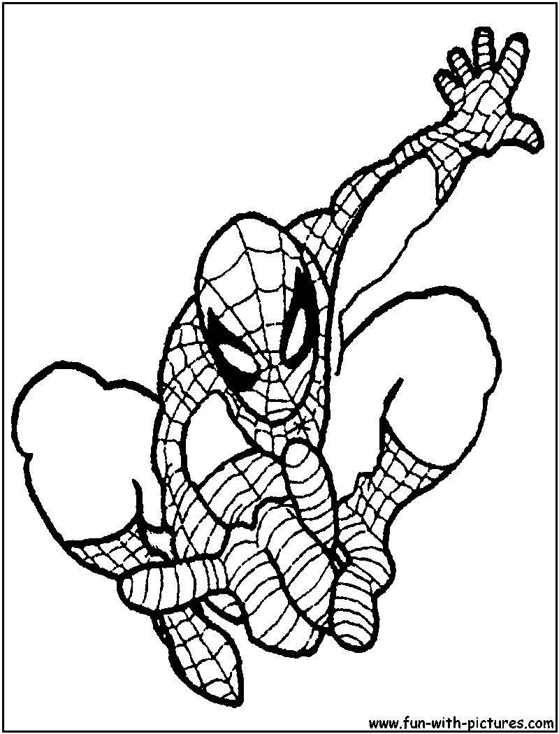 Spiderman lostcause coloring page