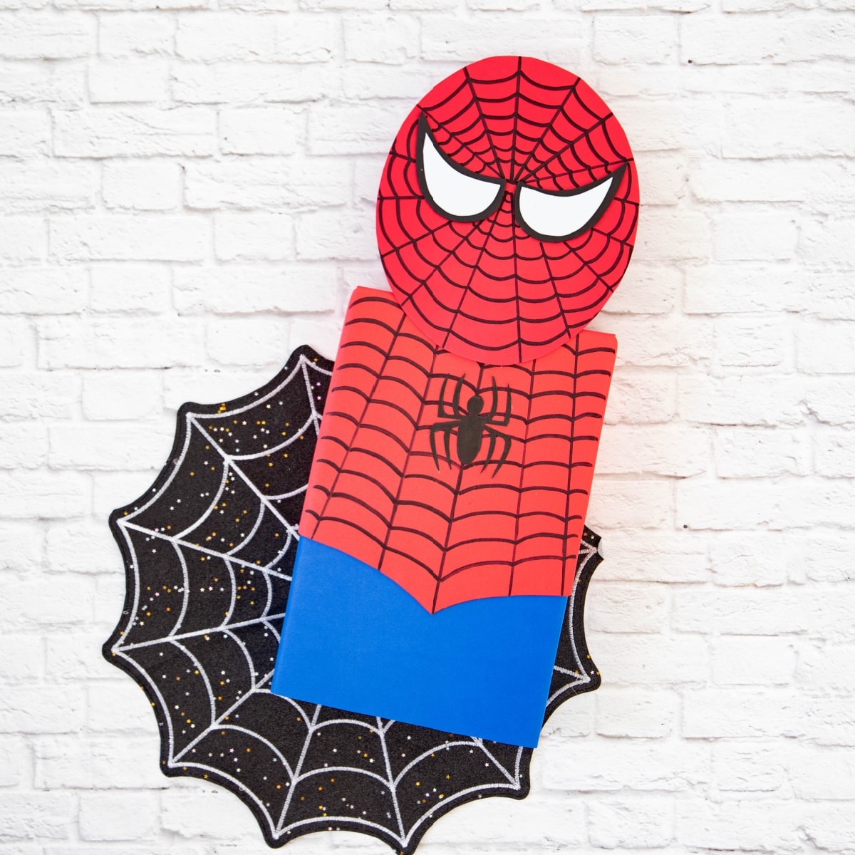 Spiderman valentine box with printable template