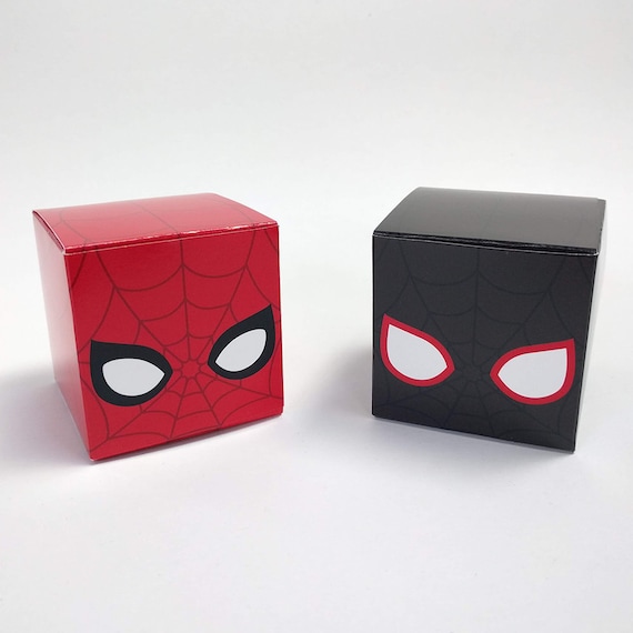 Spiderman treat box diy printable download now