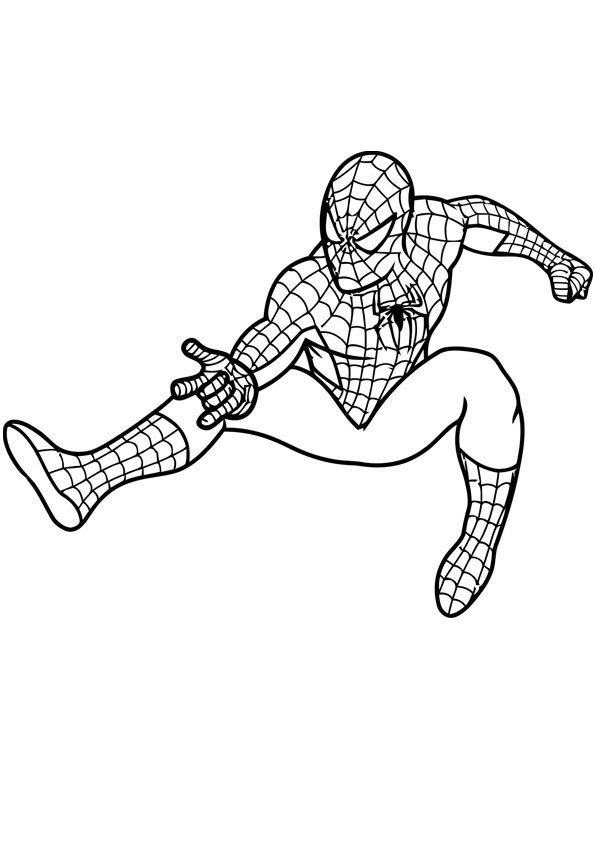 Spider man colorg sheet spiderman colorg superhero colorg pages superhero colorg