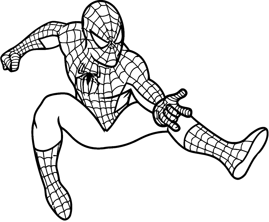 Spiderman coloring pages printable for free download