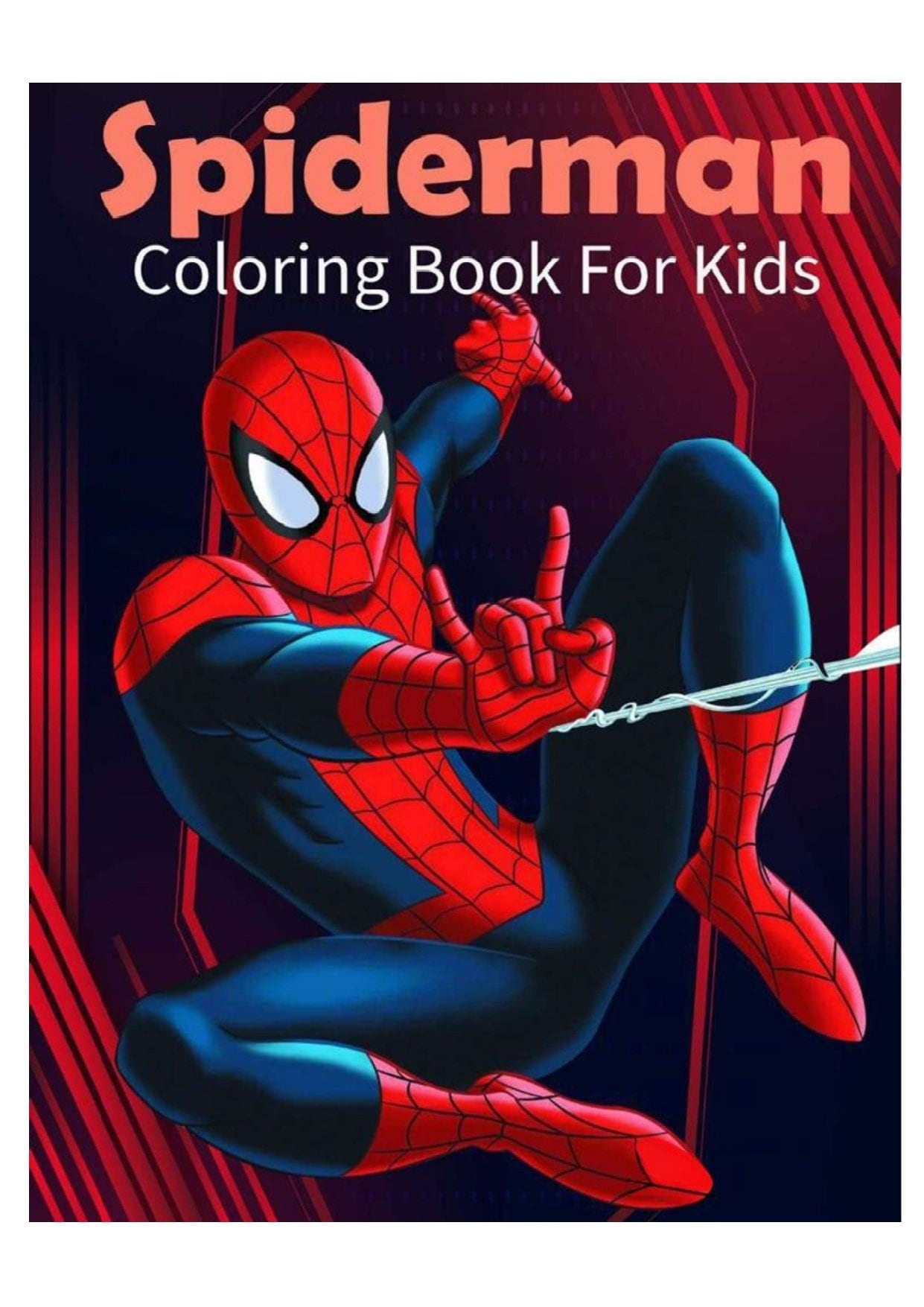 Spiderman coloring book