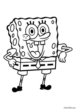 Beautiful designs spongebob coloring pages for all ages great gifts for kids