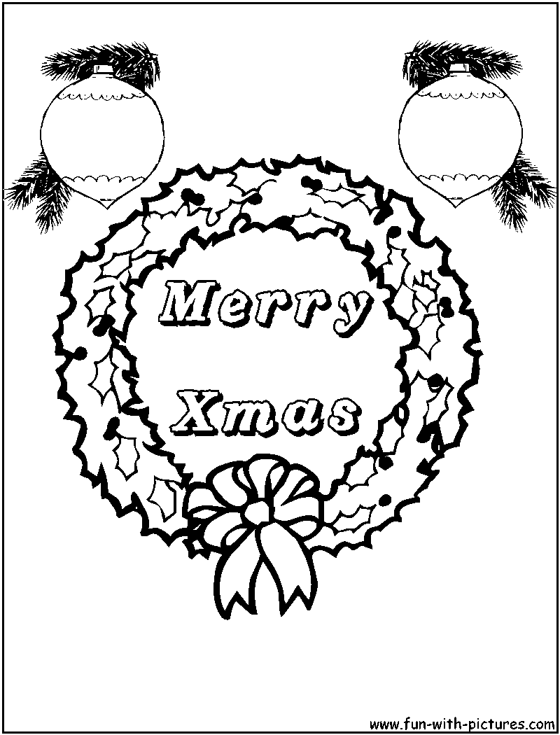 Christmas coloring pages