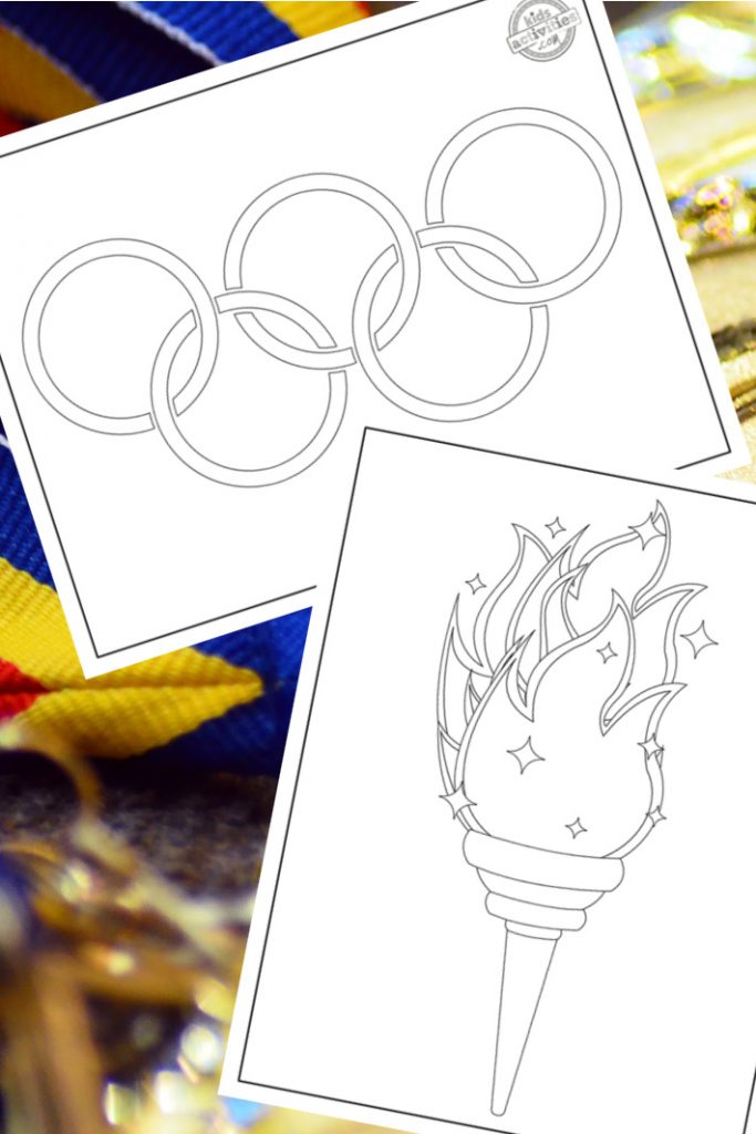 Free printable olympics coloring pages