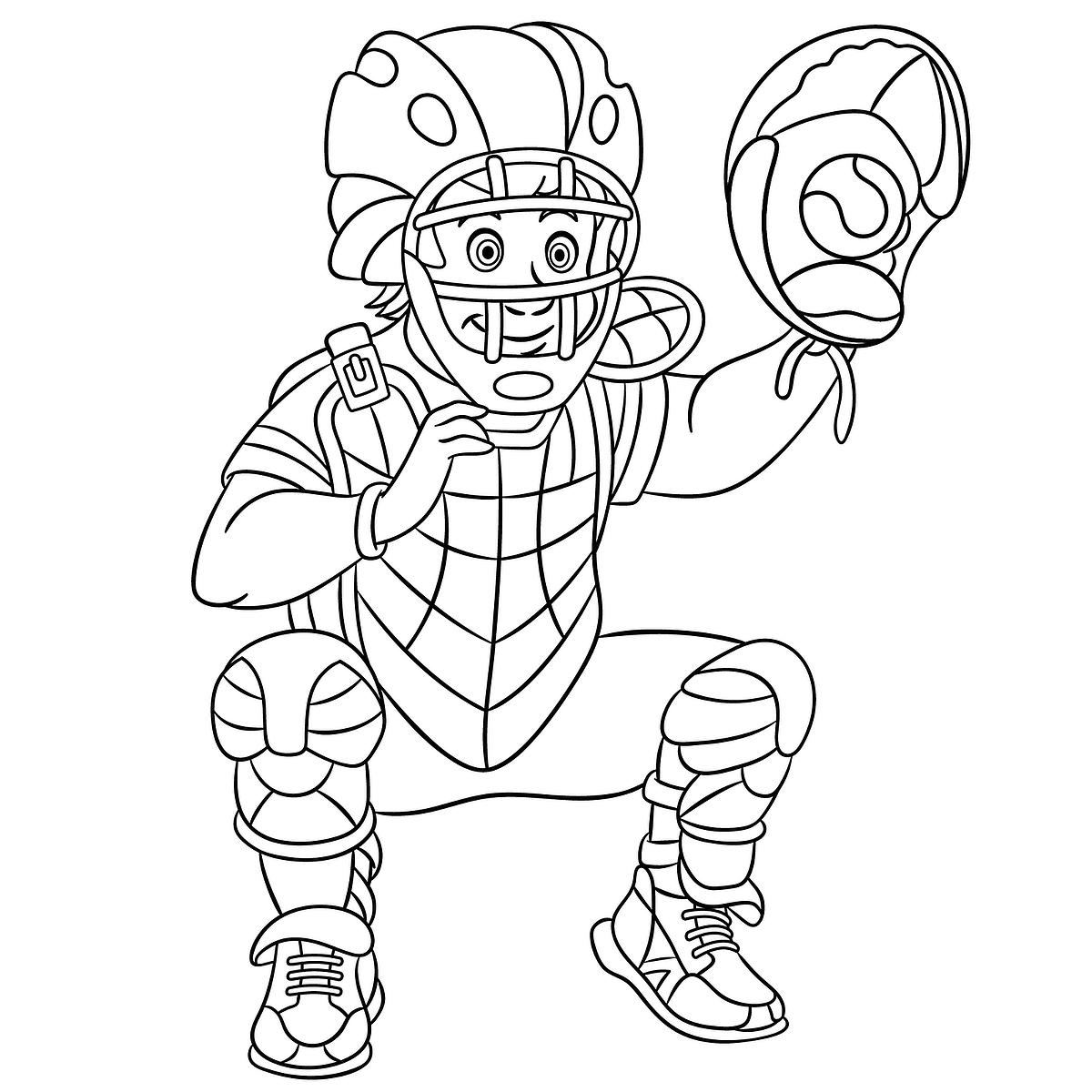 Free Printable Sports Coloring Pages for Kids