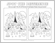 Free printable spot the difference picture puzzles print it free