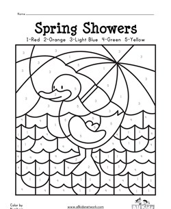 Spring worksheets for kids all kids network