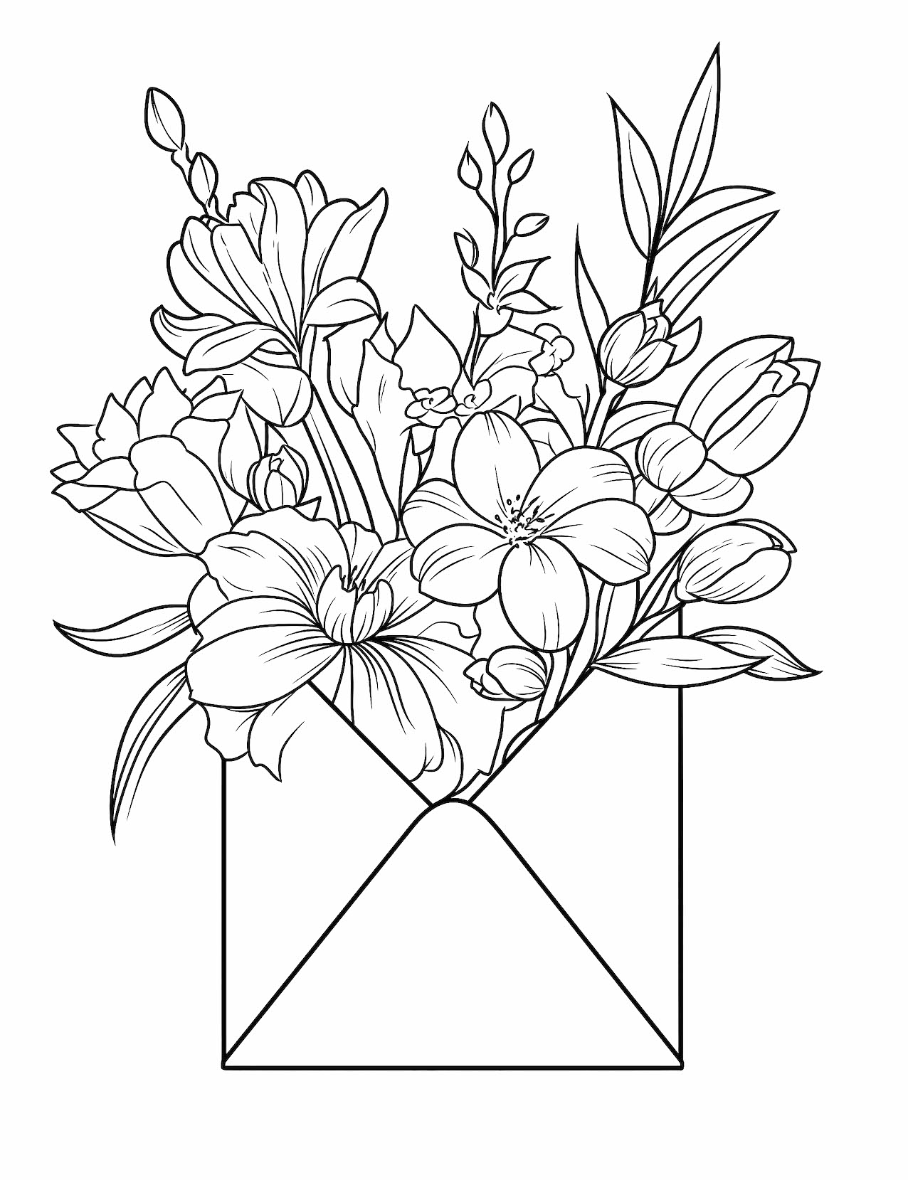 Fascinating printable spring coloring pages