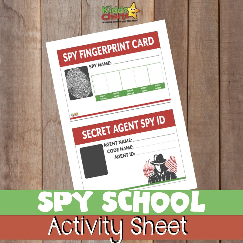 Spy kids activities free printables for your budding james bond