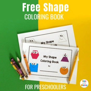 Free d shape coloring book