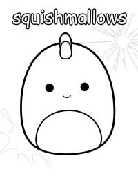 Squishmallow coloring pages printable for free download