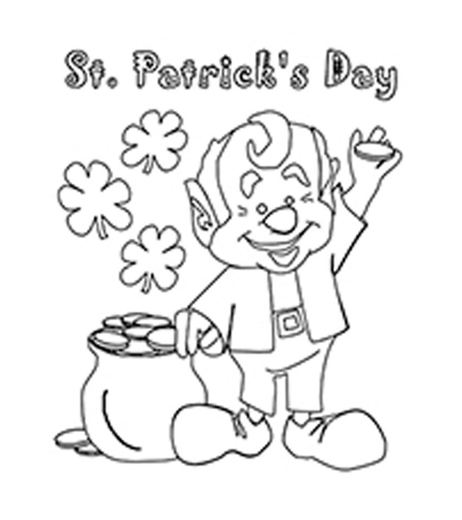 Top free printable st patricks day coloring pages online