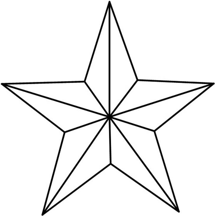 Star pattern glass