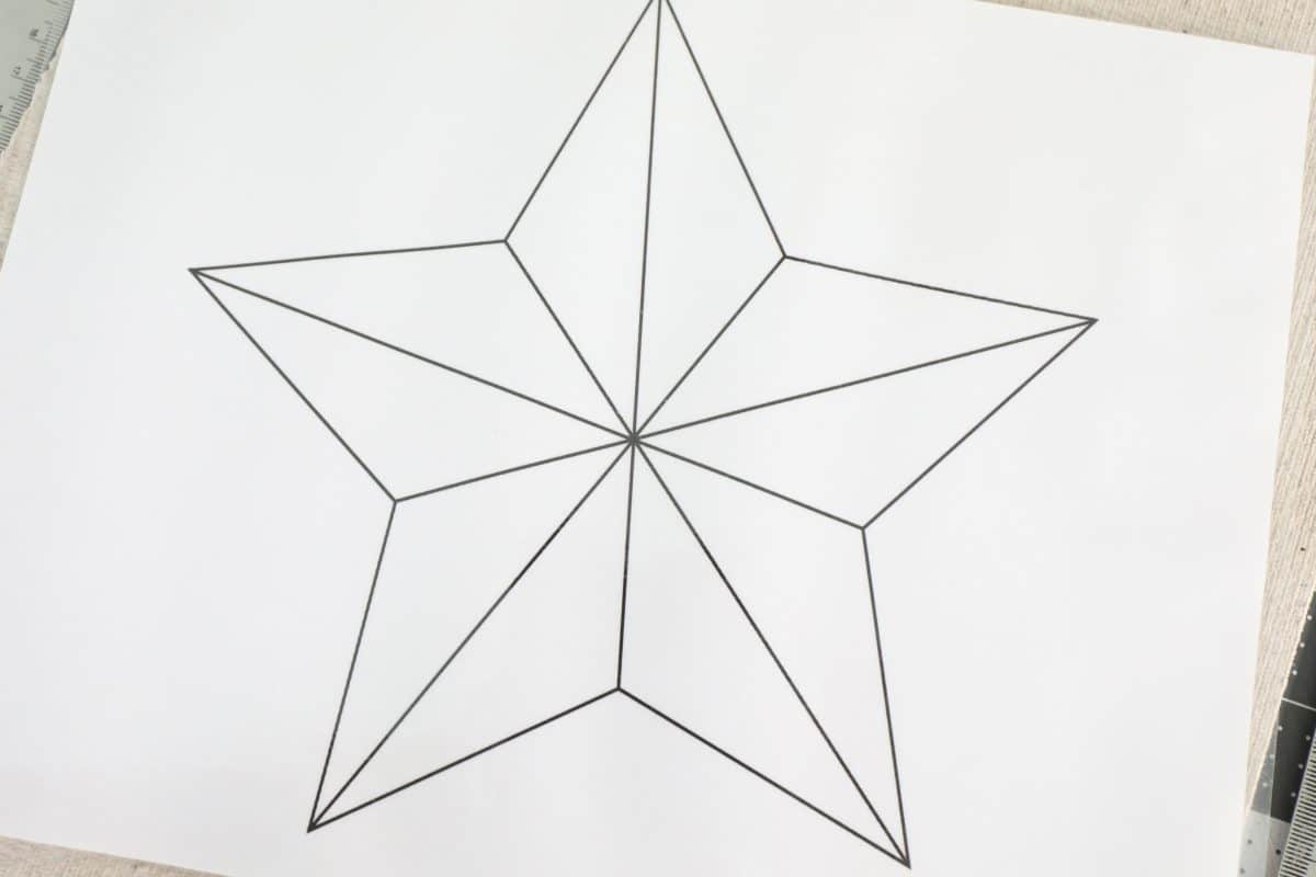 Handmade stained glass star ornaments