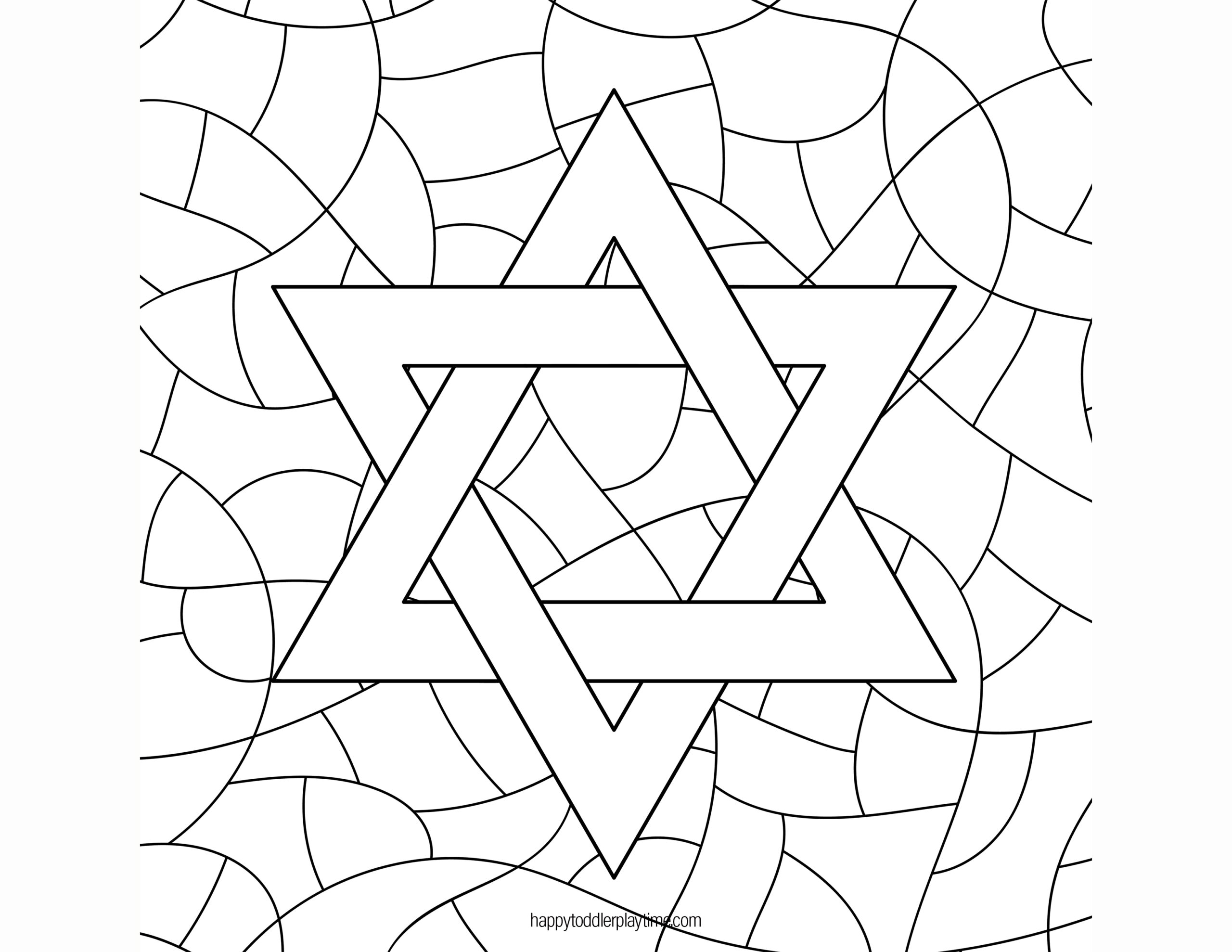 Free printable hanukkah coloring pages a festival of lights and colors