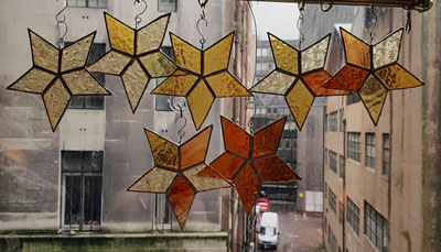 Free pattern five point star â stained glass