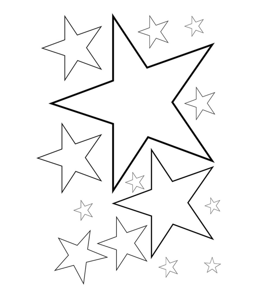 Top free printable star coloring pages online