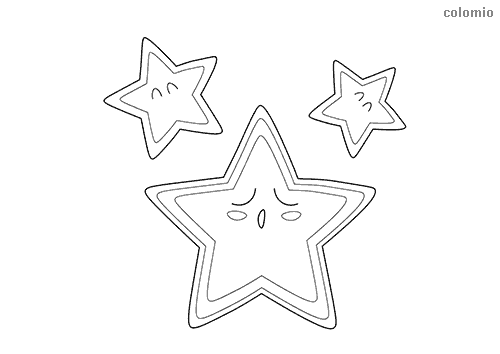 Stars coloring pages free printable star coloring sheets