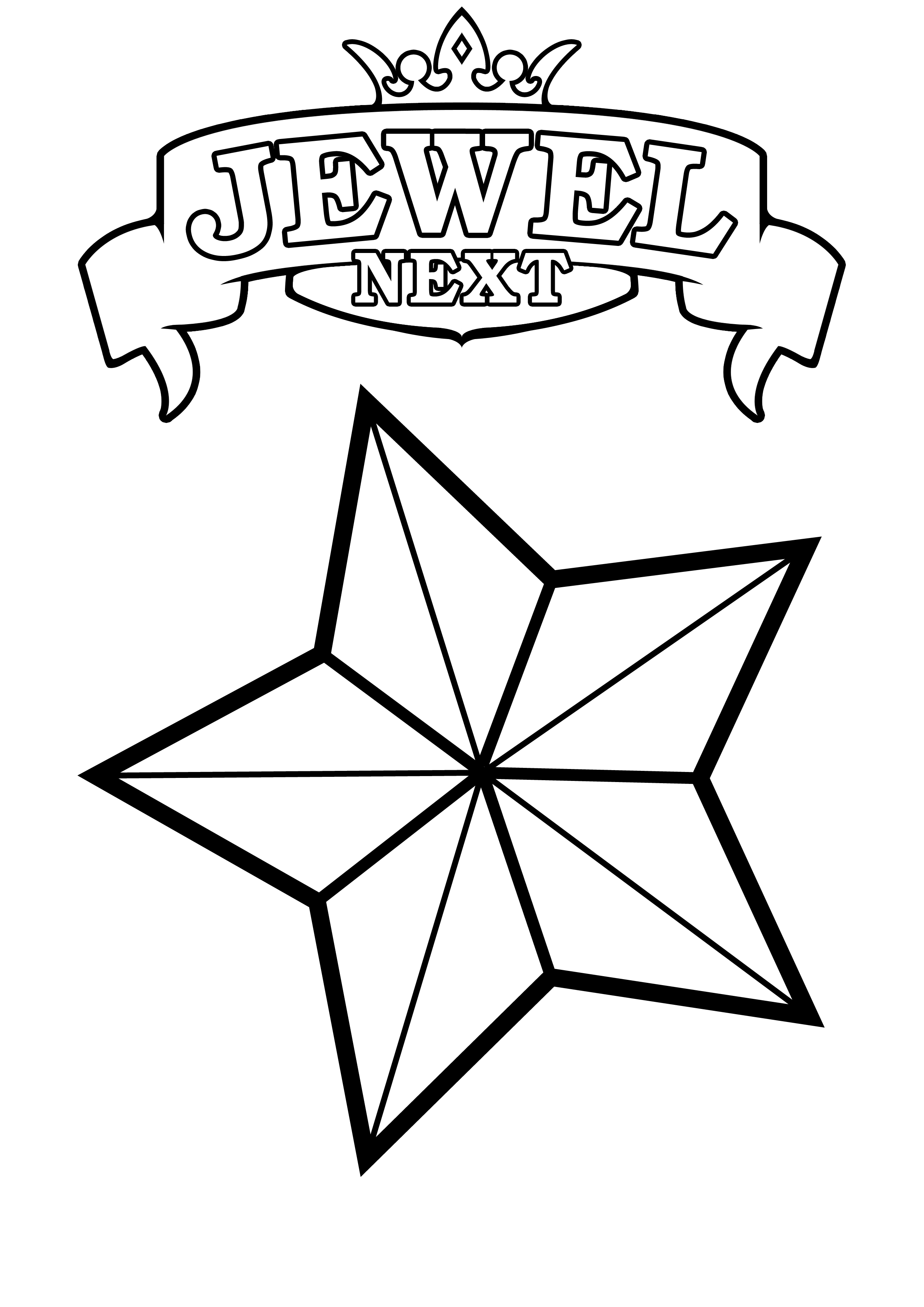 Free printable star coloring pages for kids