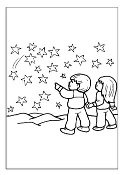 Explore the wonders of the cosmos with our printable star coloring pages p