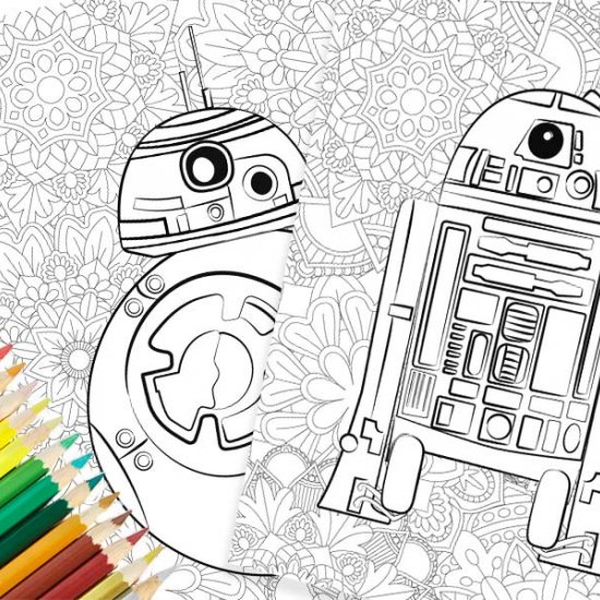 Printable star wars coloring pages