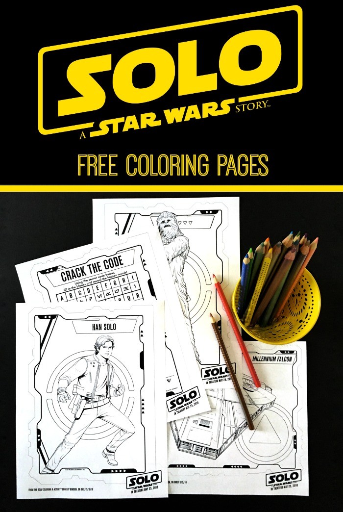 Solo a star wars story free printable coloring pages