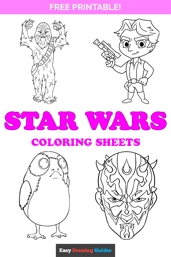 Free printable star wars coloring pages for kids