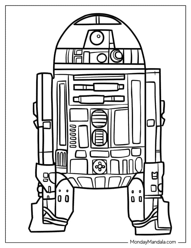 Star wars coloring pages free pdf printables