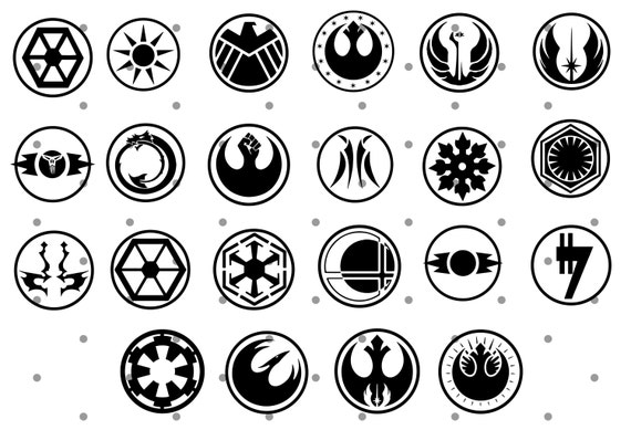 Star wars svg star wars logo svg star wars clipart star wars silhouette svg star wars logo bundle svg instant download