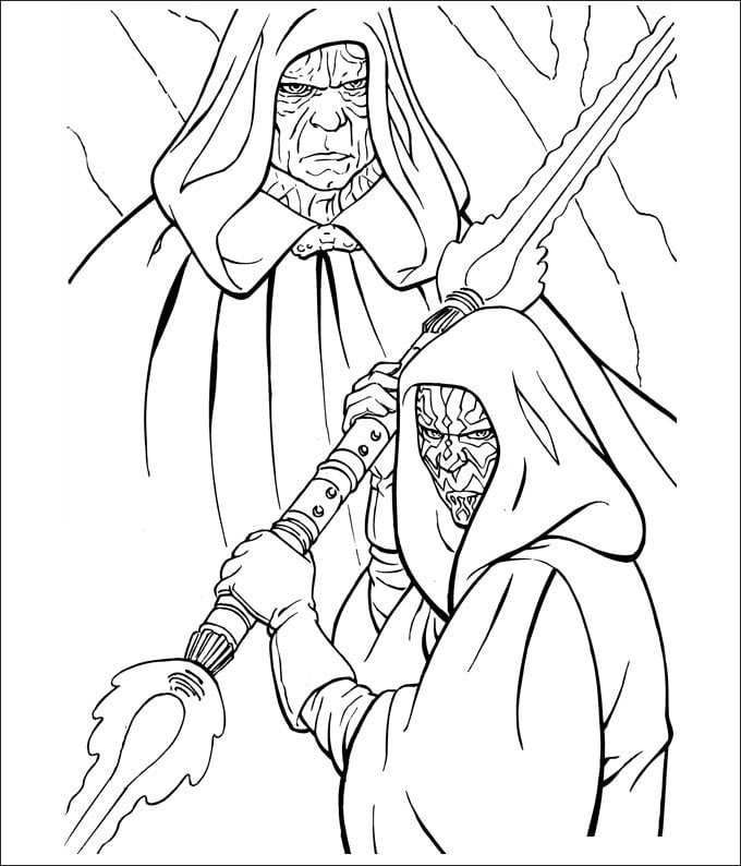 Star wars coloring pages